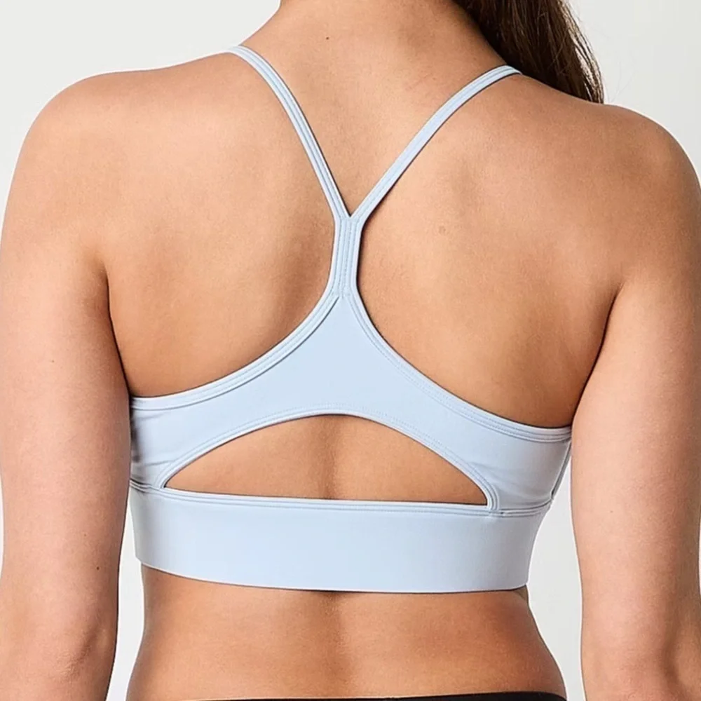 Reebok Women's Light Blue Sports Bra Higb Support 2X NWT Razorback